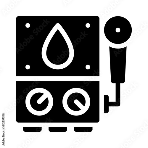 water glyph icon