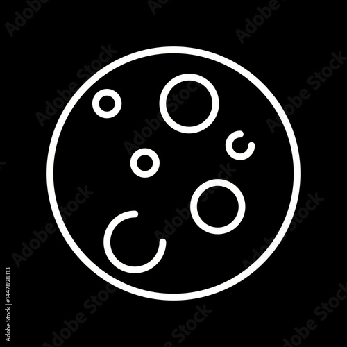 Full Moon Vector Icon