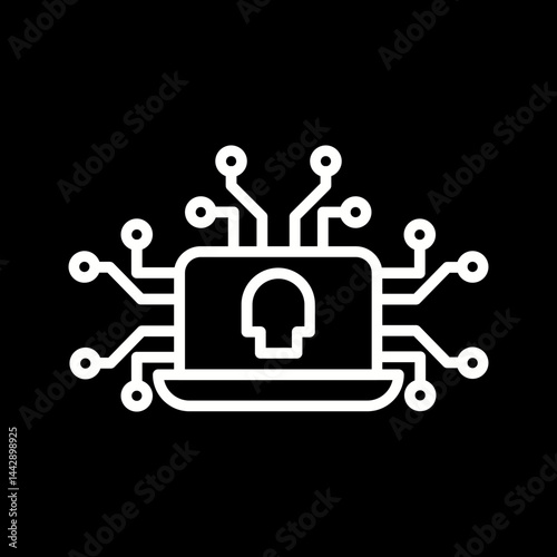Cyber Threats Vector Icon