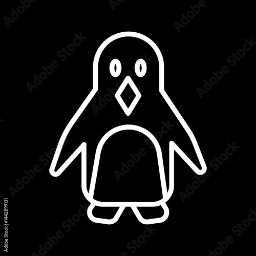 Penguin Vector Icon