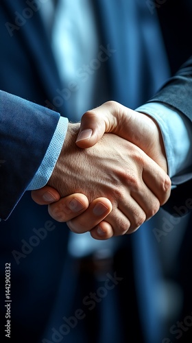 Two hands clasped in a firm handshake (2)