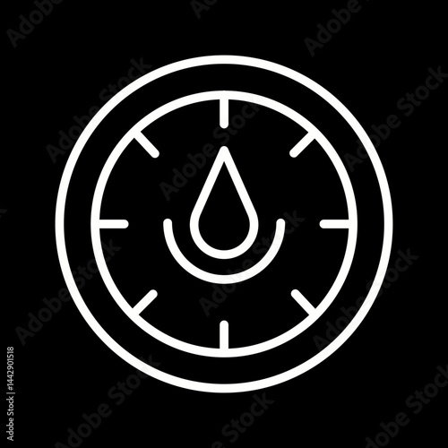 Barometer Vector Icon