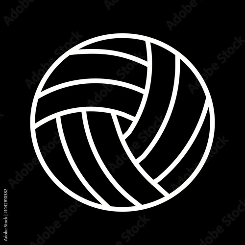 Exercise Ball Vector Icon