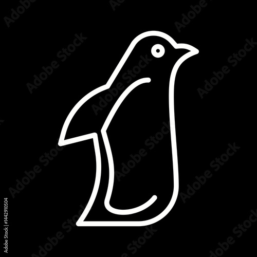 Penguin Vector Icon