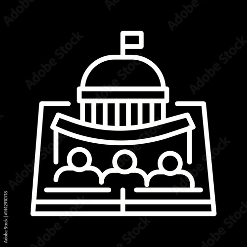 American History Vector Icon