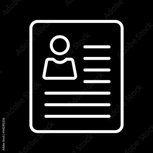 Criminal Records Vector Icon