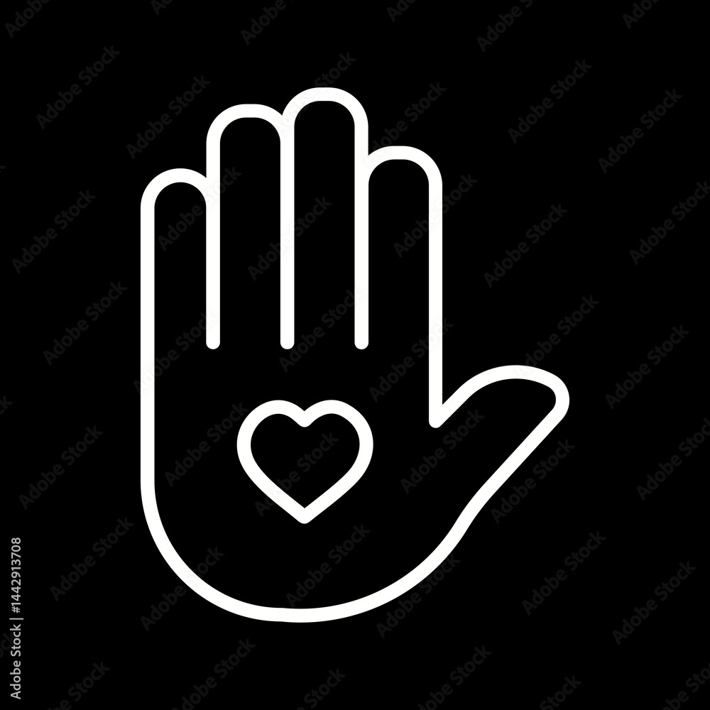 Obraz premium Humanitarian Crisis Vector Icon