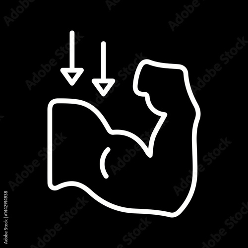 Muscle Recovery Vector Icon