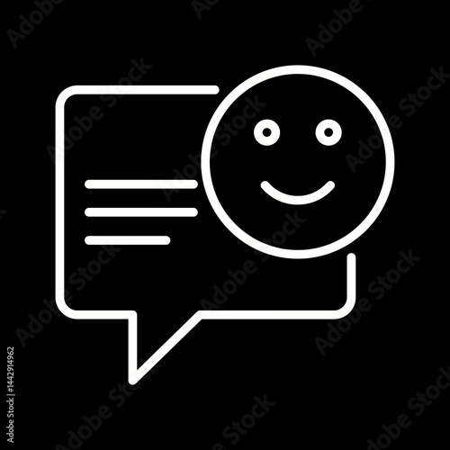 Positive Comments Vector Icon