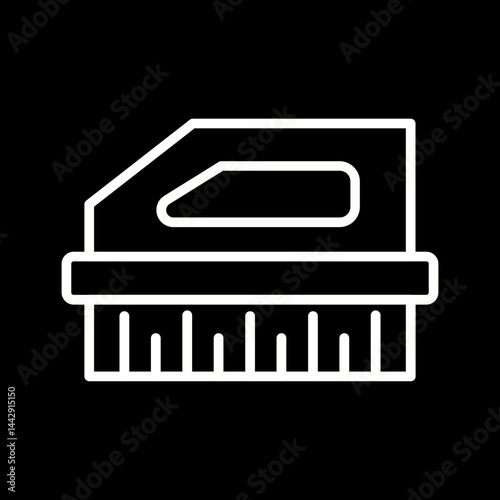 Floor Polishing Vector Icon