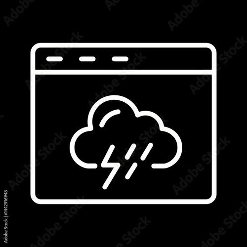 Weather Prediction Vector Icon