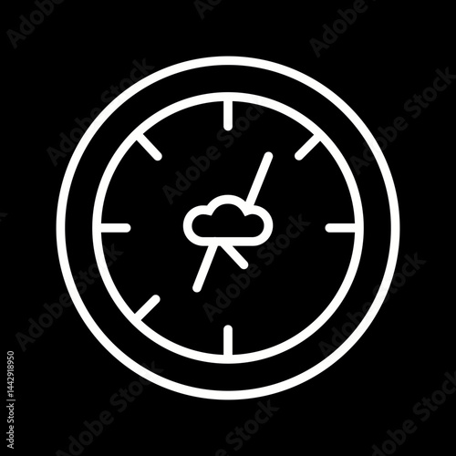 Weather Watch Vector Icon