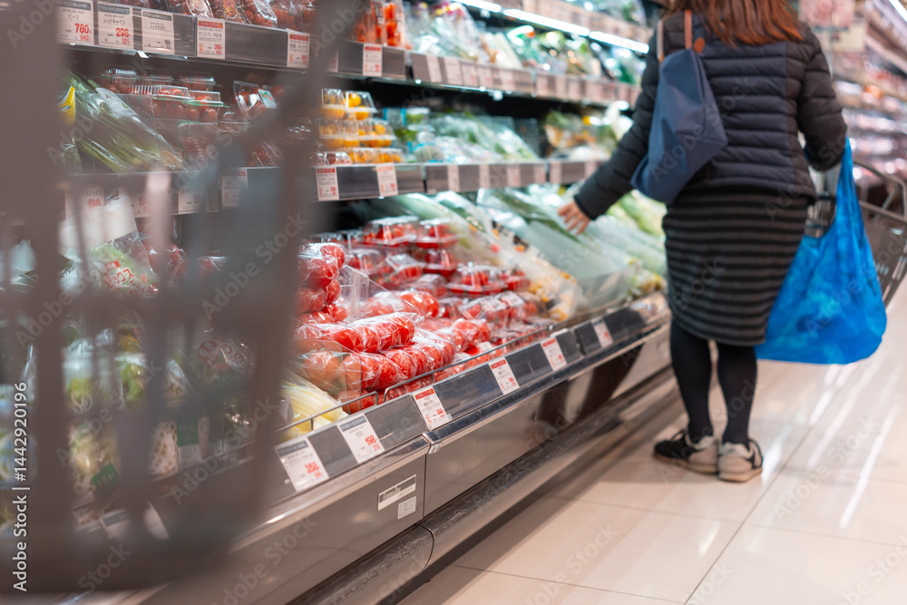 Fototapeta premium スーパーマーケット