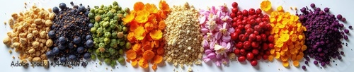 Wallpaper Mural Variety of dried herbs & flowers, skincare blend , skincare, natural, botanicals Torontodigital.ca