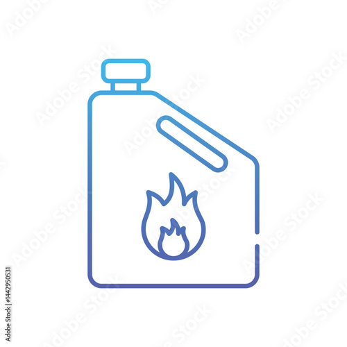 Gas Can Vector icon