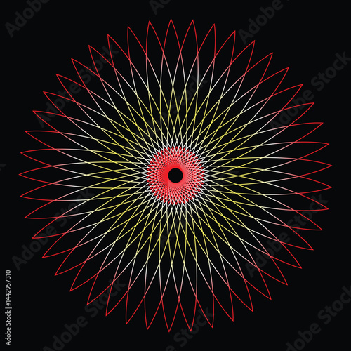 Mandala vector pattern design background