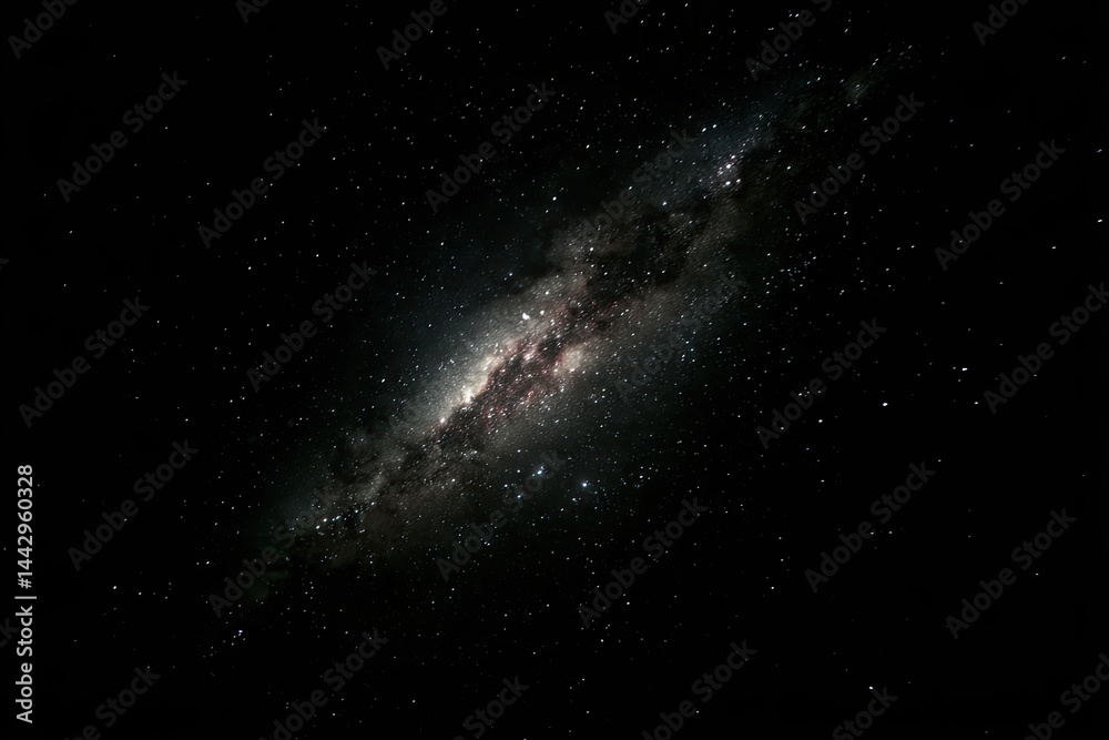 A Glimpse into the Vastness Sparkling Stars and Cosmic Dust in Deep Space A Glimpse into the Vastness Sparkling Stars and Cosmic Dust in Deep Space