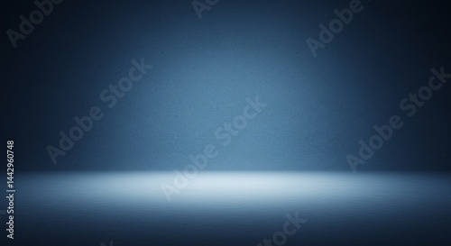 A blue background with a white spot in the middle