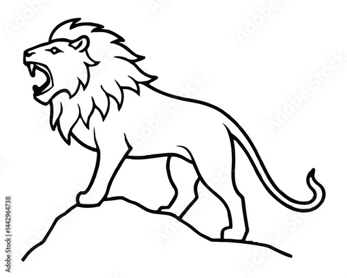 lion vector illustration