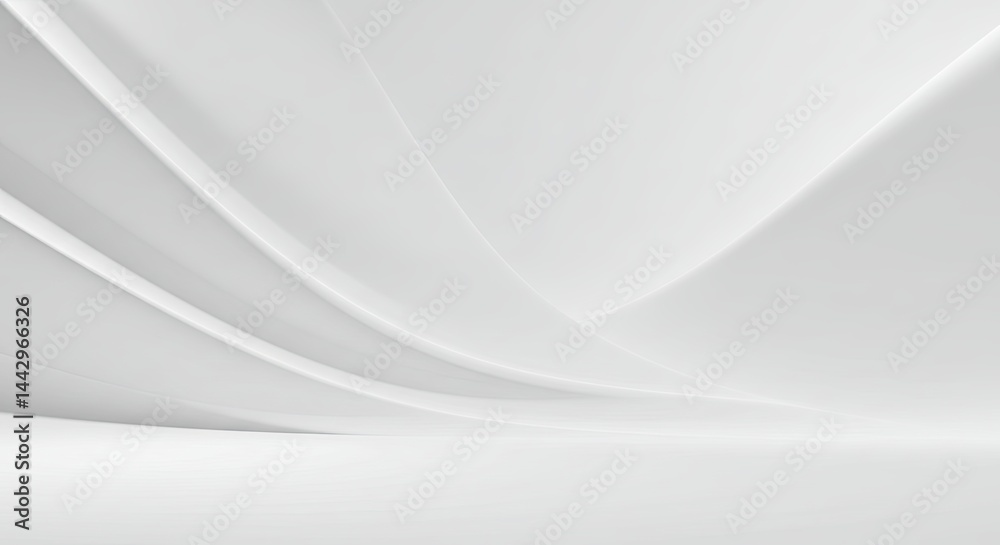A white background with a white line