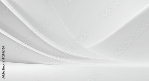 Obraz na płótnie A white background with a white line w salonie