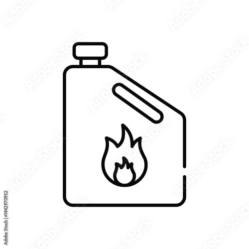 Gas Can Vector icon