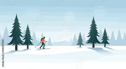 Minimalist Winter Cross-Country Skiing