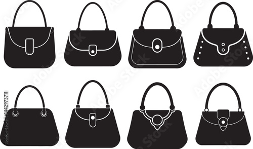 set of female bags