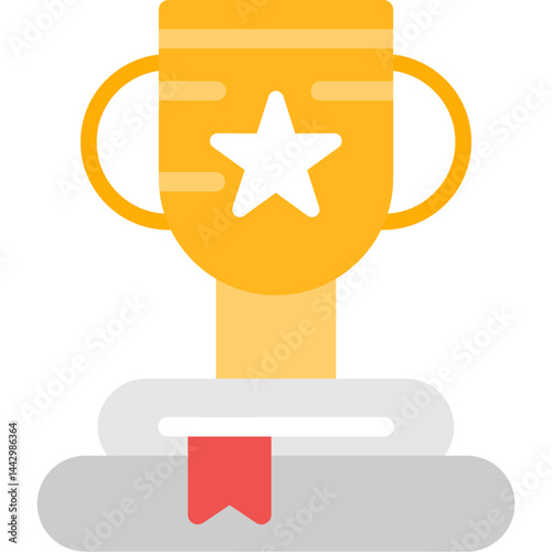 Influencer Award Flat Icon