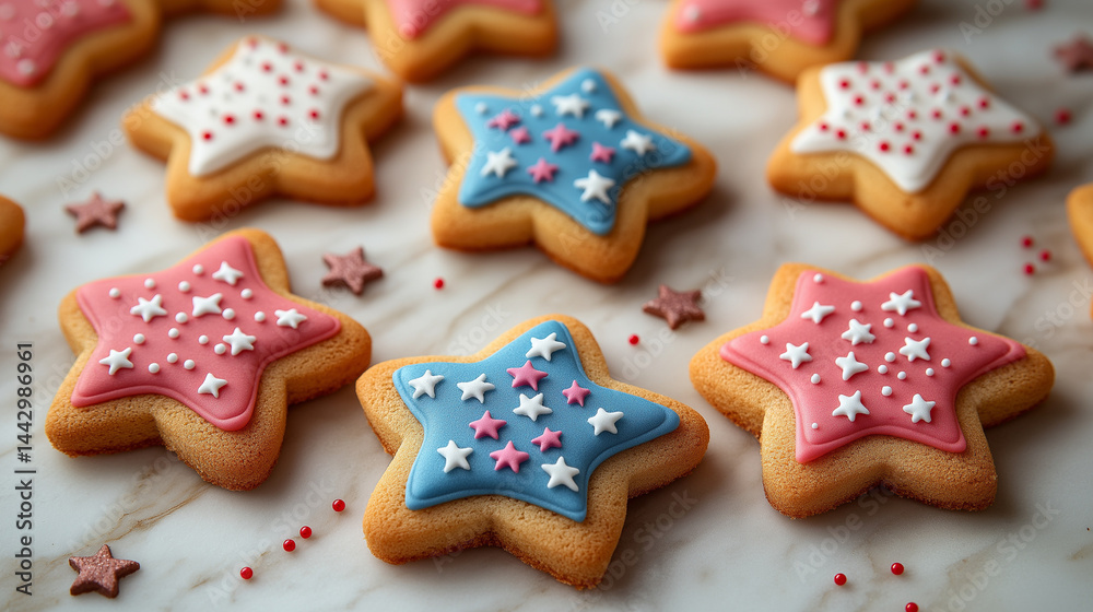 4th of July Cookie Flatlay 4th of July Cookie Flatlay