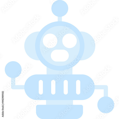 Robotics Flat Icon