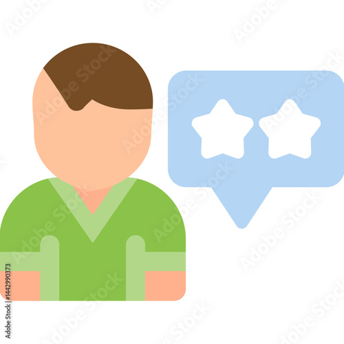 Stakeholder Feedback Flat Icon