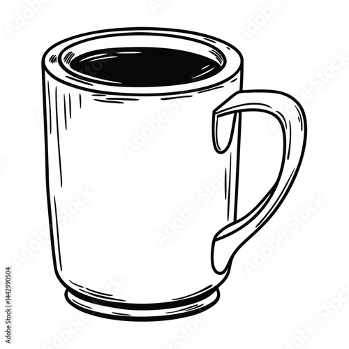 a-coffee-mug-vector-image