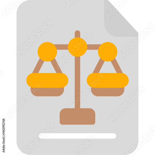 Lawyer Flat Icon
