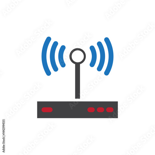 wi fi color icon