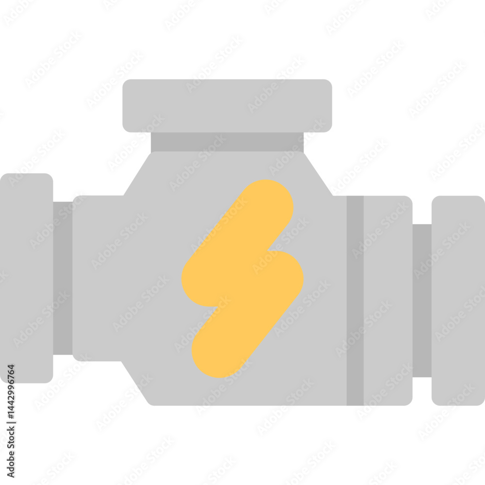 Car Engine Flat Icon Car Engine Flat Icon