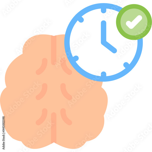 Reaction Time Measurement Flat Icon