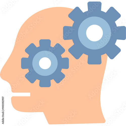 Cognitive Load Flat Icon