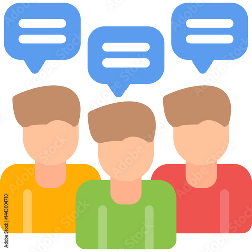Business Coach Flat Icon