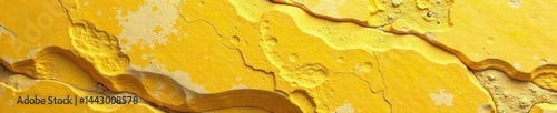 Weathered natural stone with yellow sand color, rock, granite