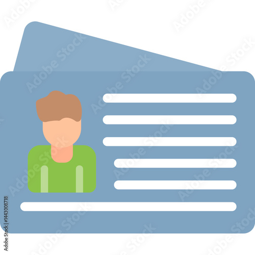 Citizenship Certificate Flat Icon