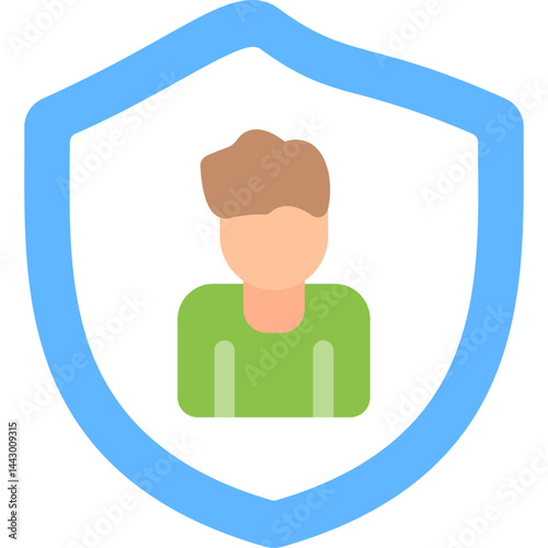 Temporary Protected Status Flat Icon
