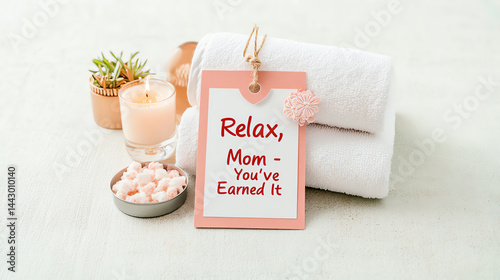 Relax and enjoy this special moment, Mom, because you truly deserve it on Mother Day