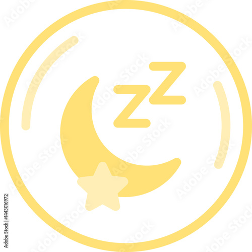Sleep Cycle Flat Icon