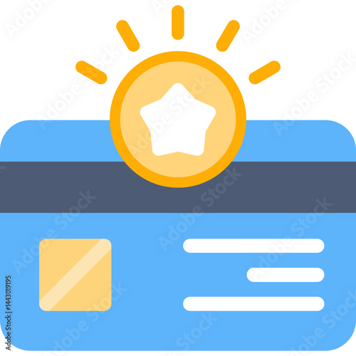 Loyalty Points Redemption Flat Icon