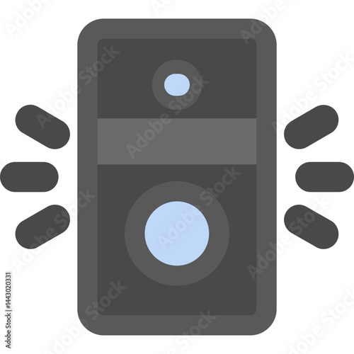 Dolby Sound Flat Icon