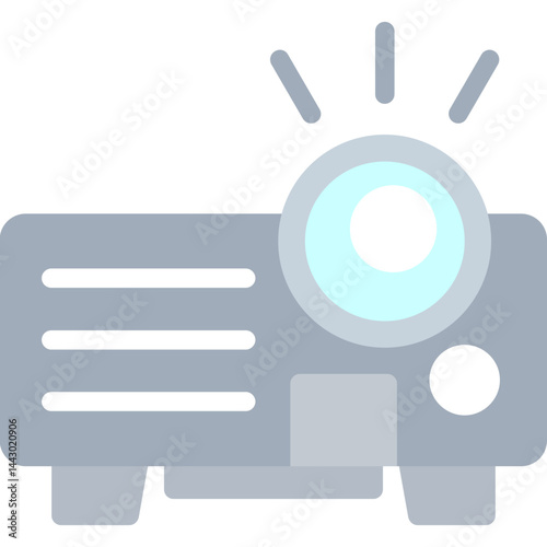 Projector Flat Icon