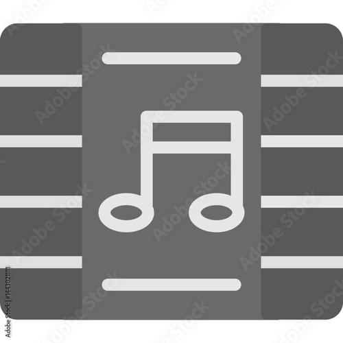 Soundtrack Flat Icon