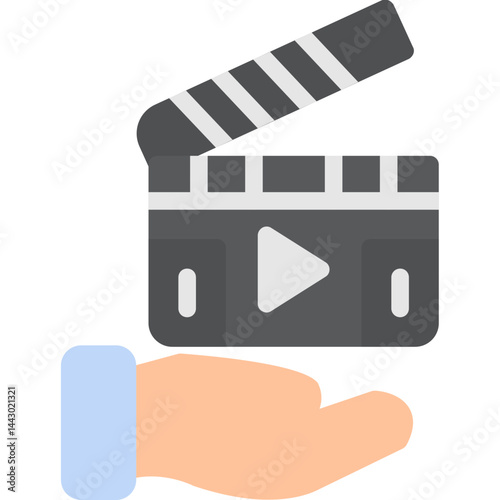Movie Premiere Flat Icon