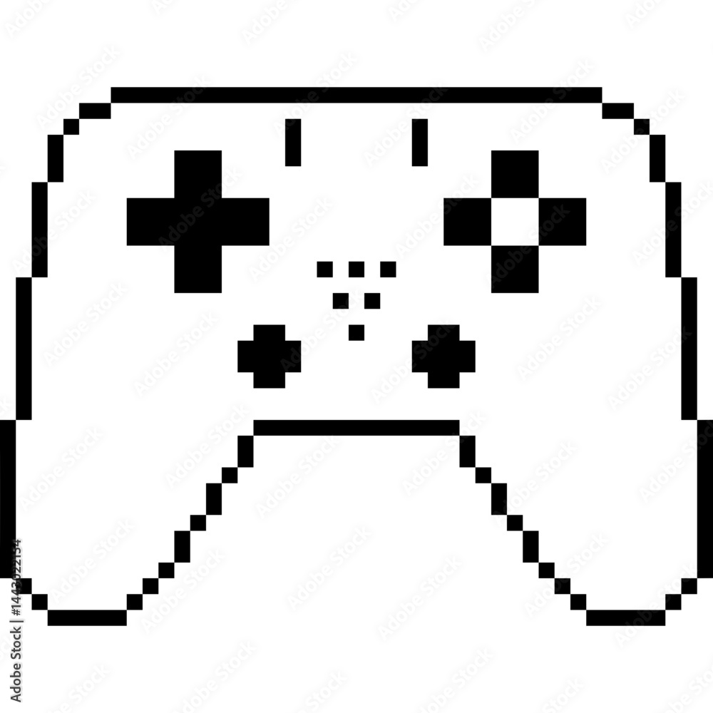 Fototapeta premium Joystick controller icon. Outline joystick 